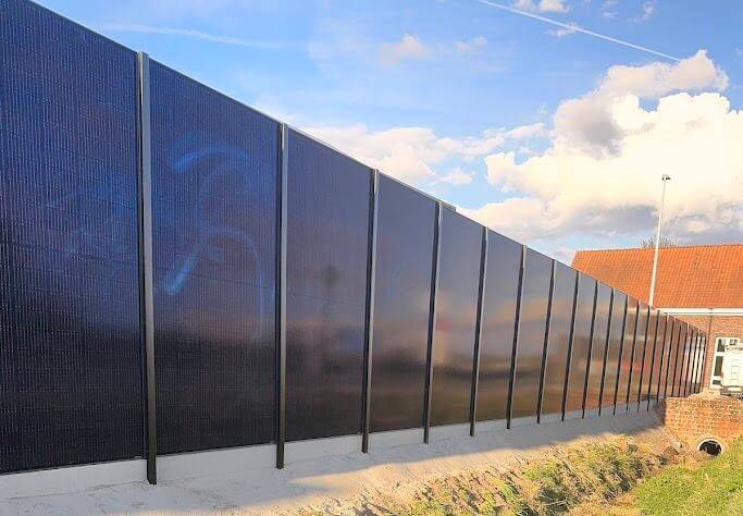 Duurzame energie oplossing voor tuinafscheiding - Referentieproject